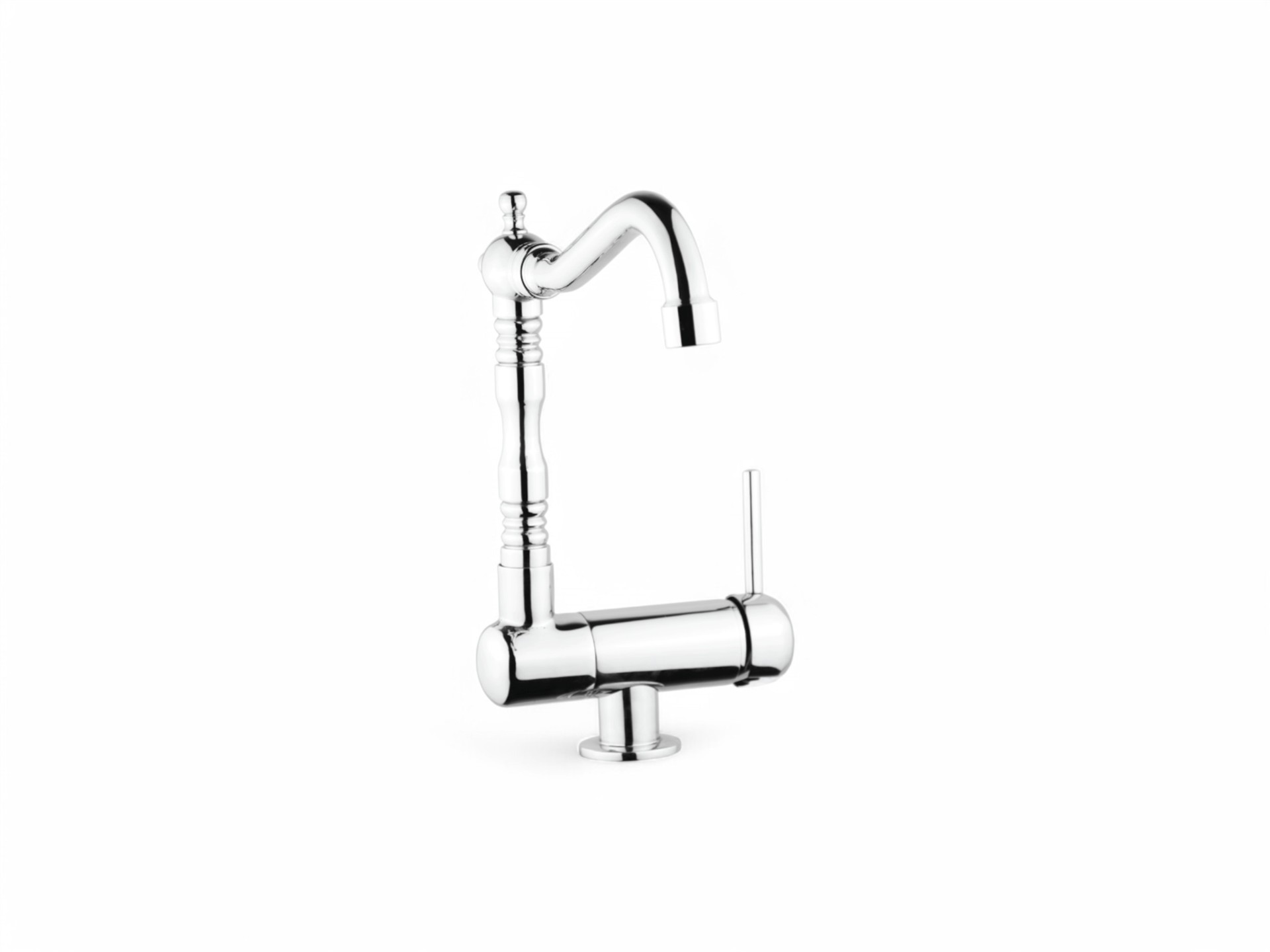 Rustic Pipe Rotary Sink Faucet MHR-105